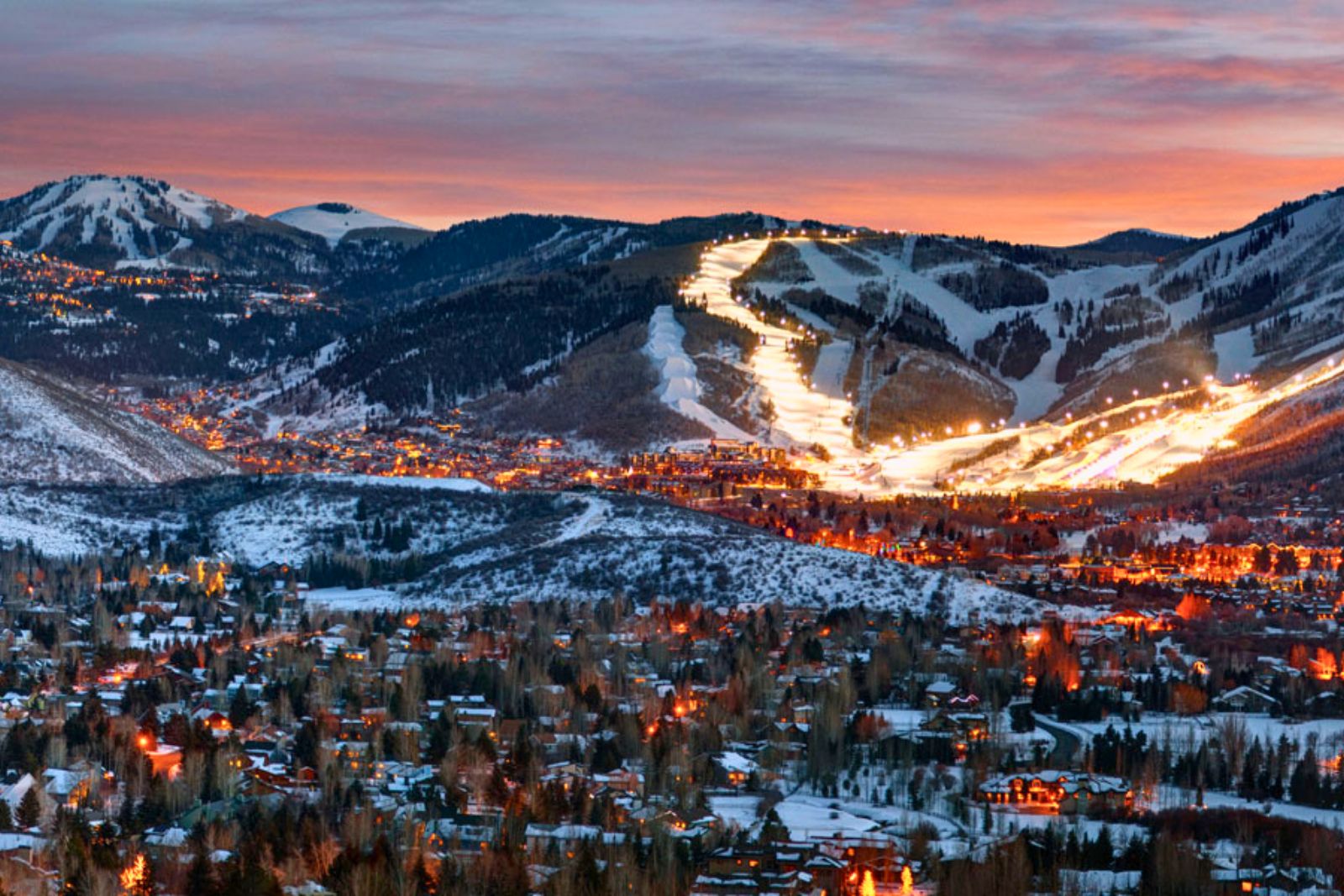Park City winter scenery